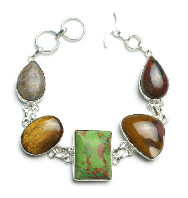 pulsera de cuarzos del elemento tierra